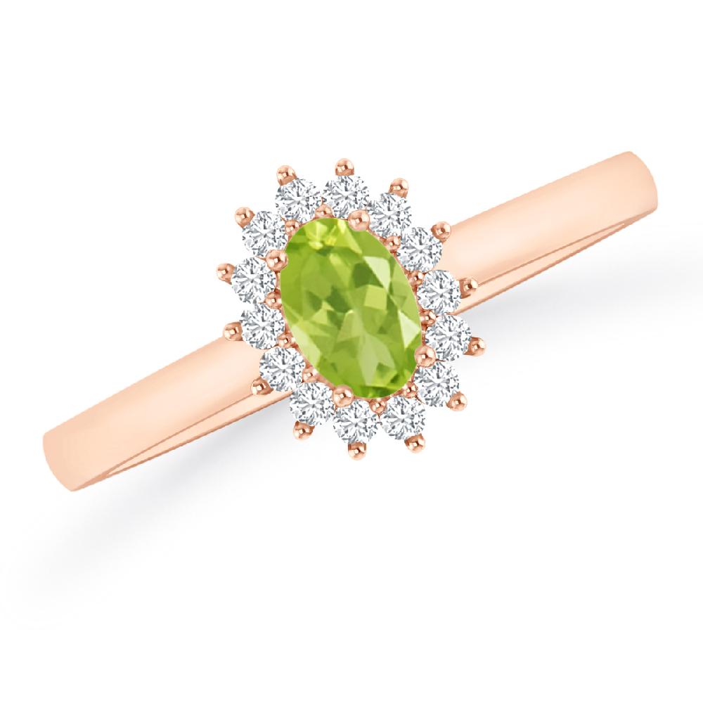 Rose Gold - Peridot