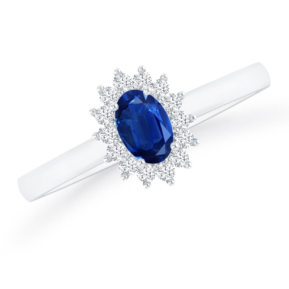 White Gold - Sapphire