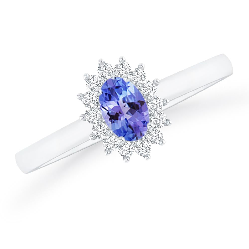 White Gold - Tanzanite