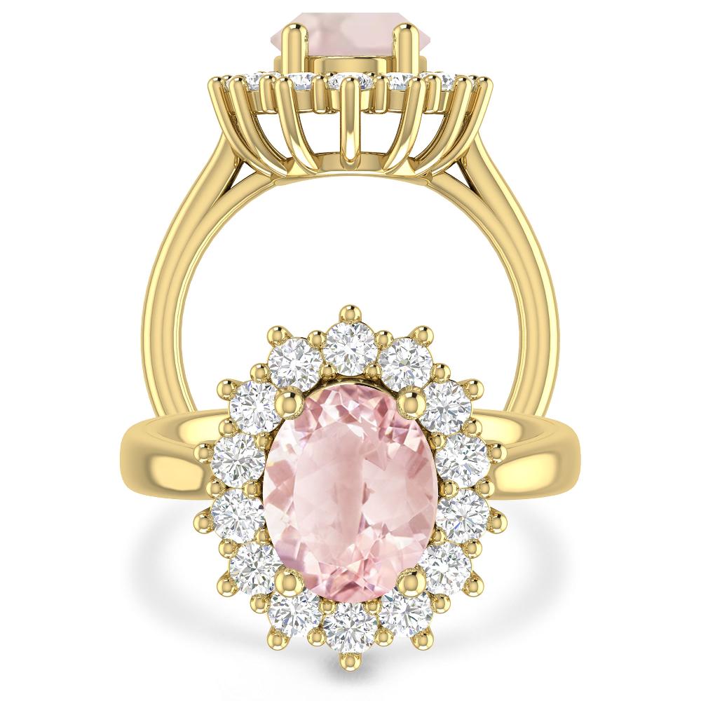Yellow Gold - Morganite