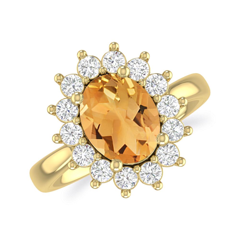Yellow Gold - Citrine