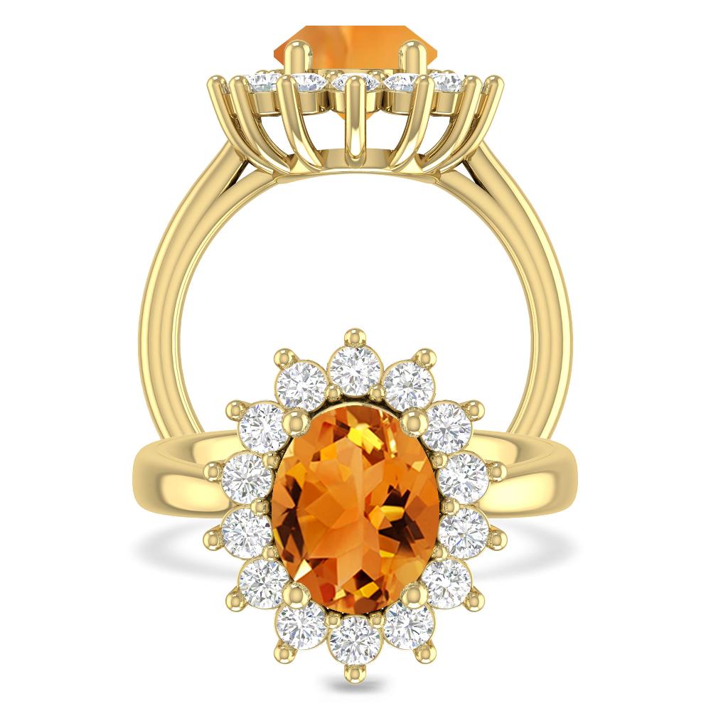Yellow Gold - Citrine