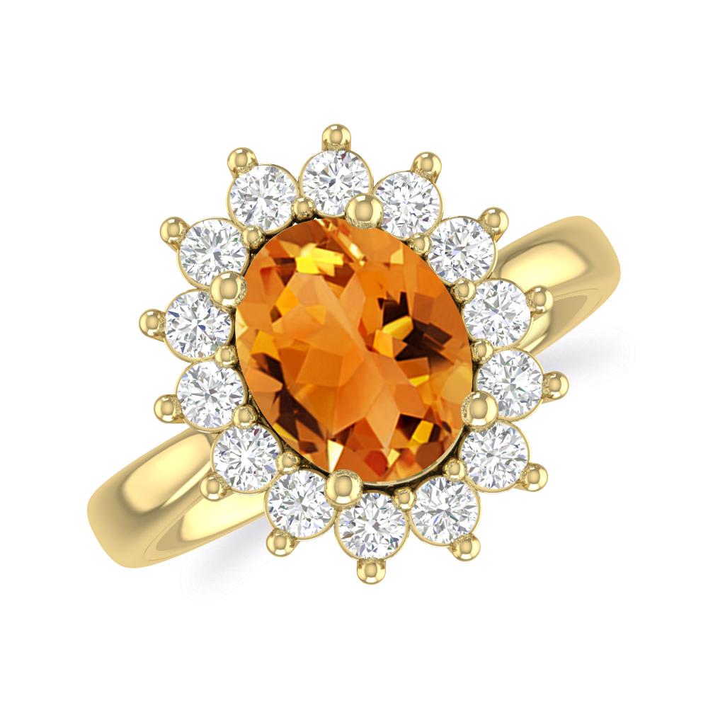 Yellow Gold - Citrine