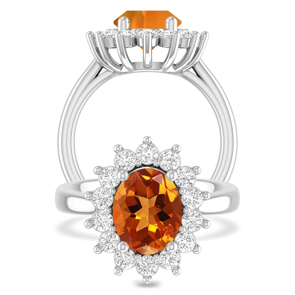 White Gold - Citrine