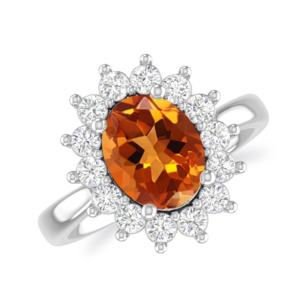 White Gold - Citrine