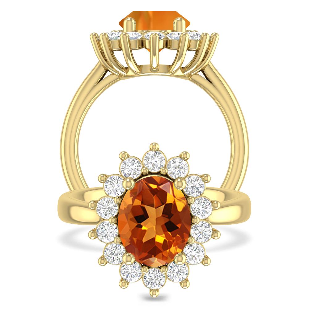 Yellow Gold - Citrine