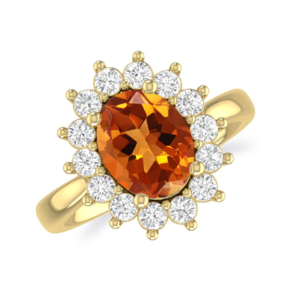 Yellow Gold - Citrine