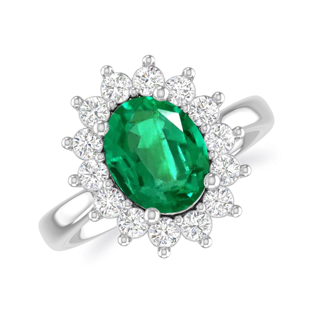 White Gold - Emerald