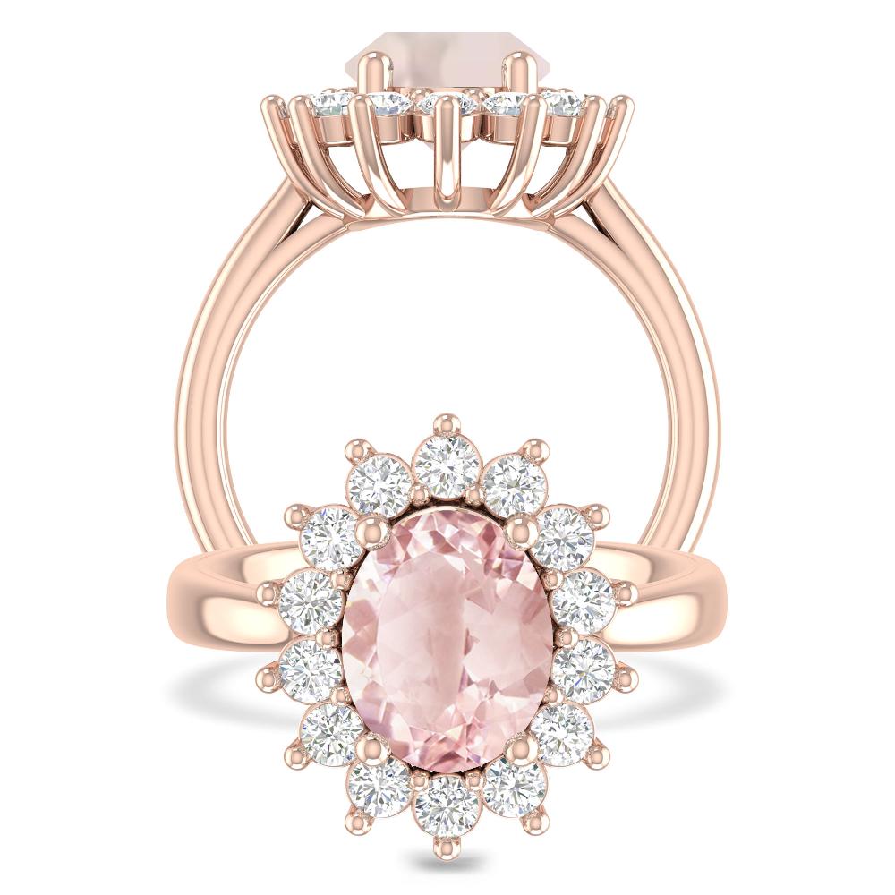 Rose Gold - Morganite