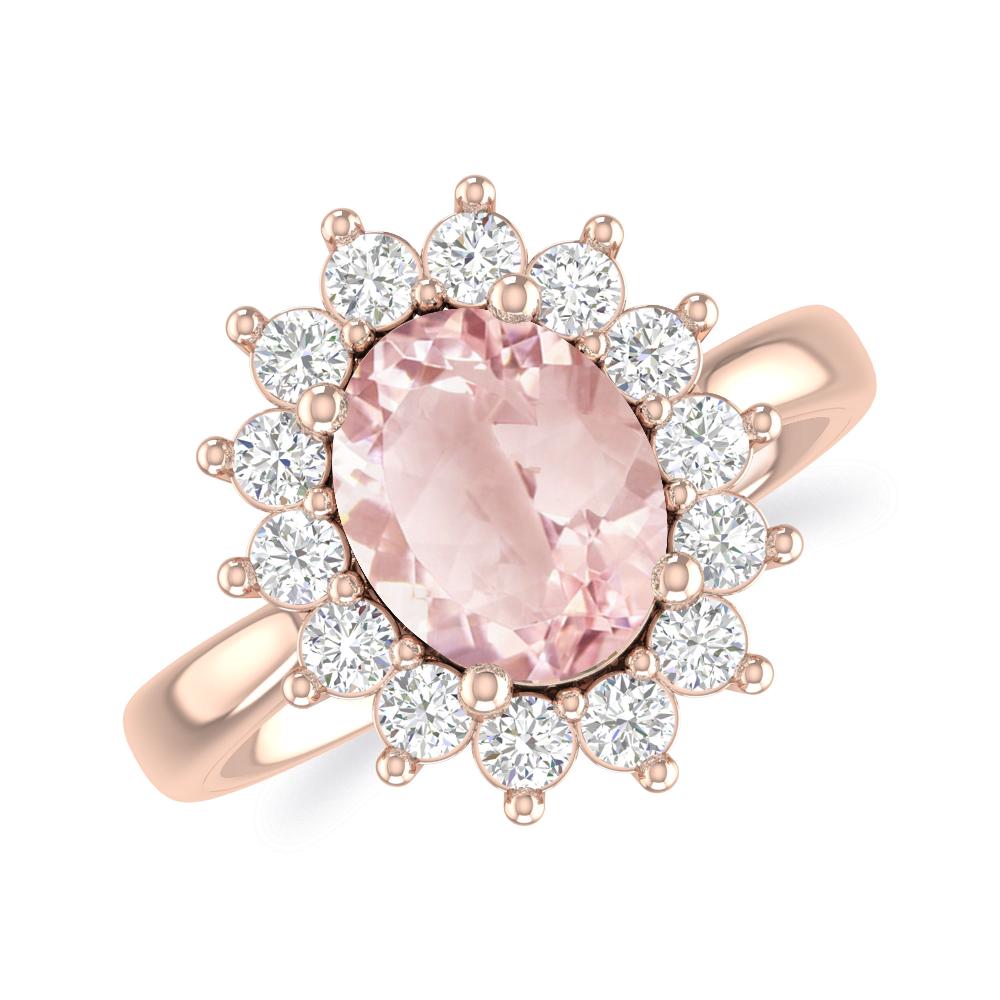 Rose Gold - Morganite