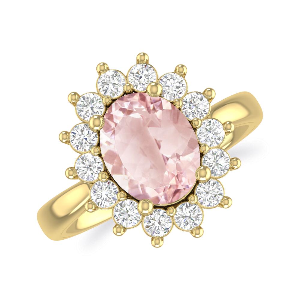 Yellow Gold - Morganite