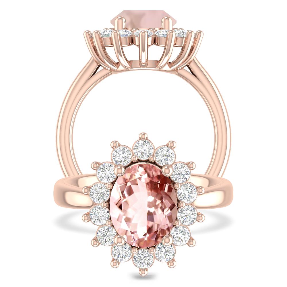 Rose Gold - Morganite