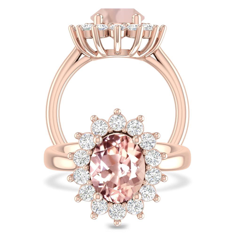 Rose Gold - Morganite