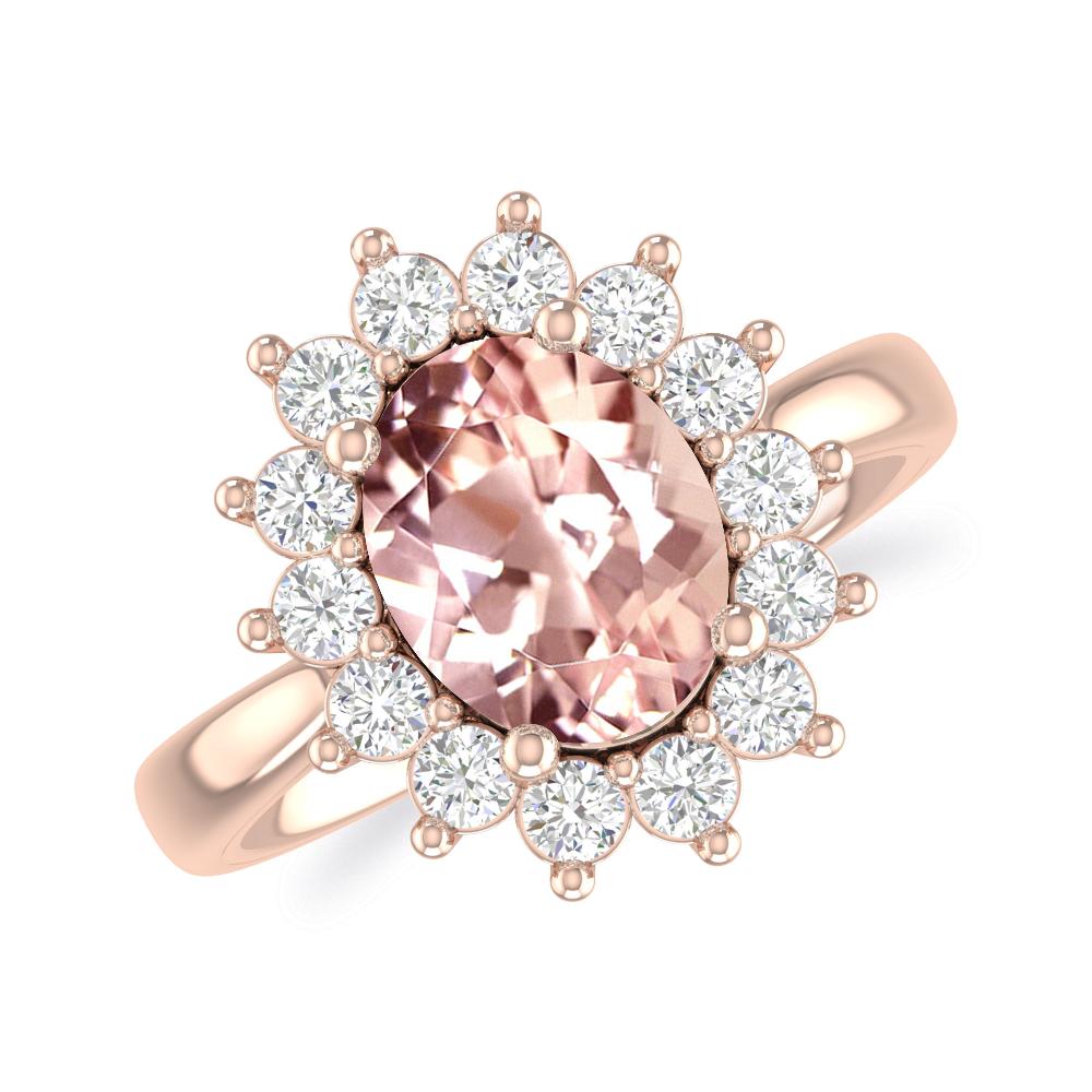 Rose Gold - Morganite