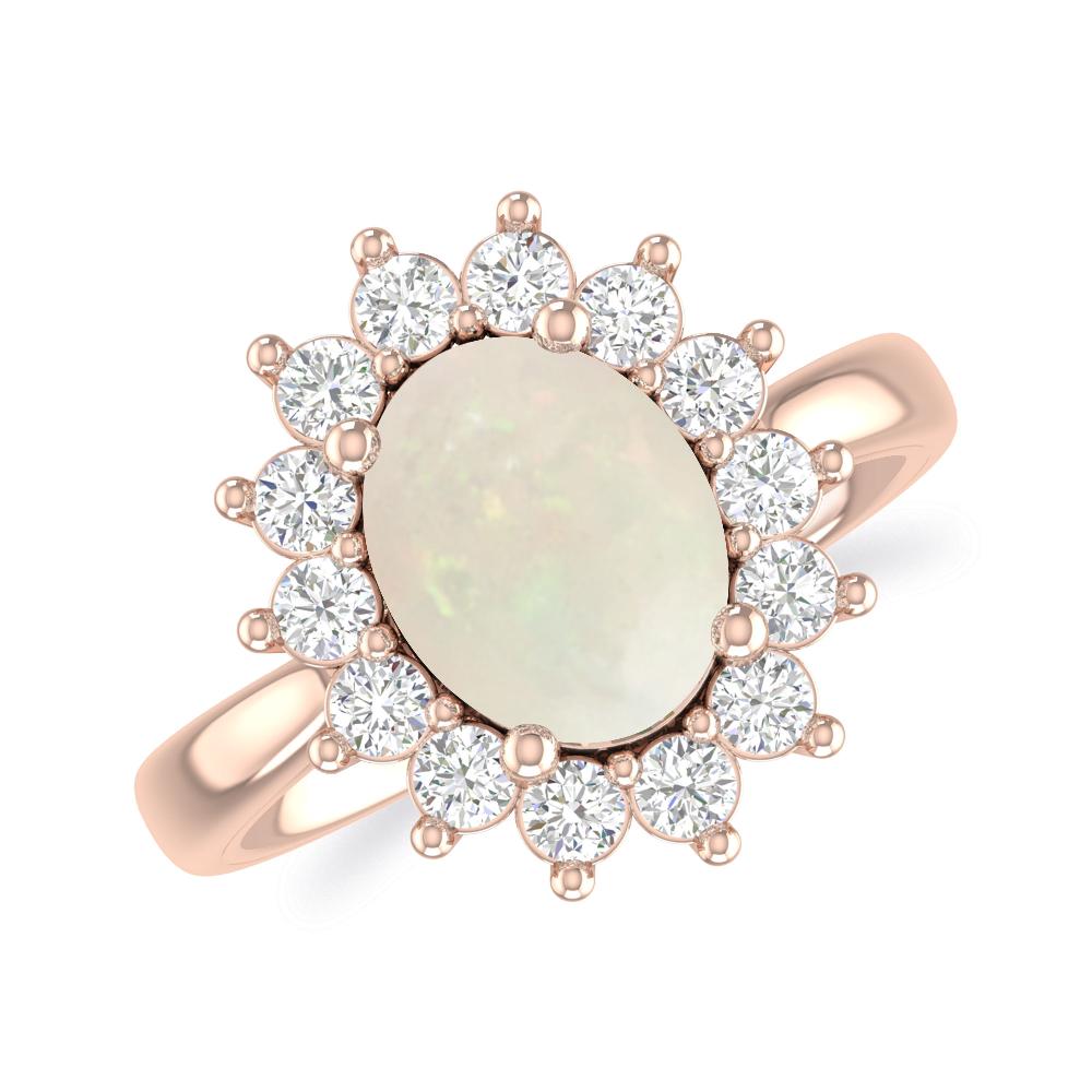 Rose Gold - Opal