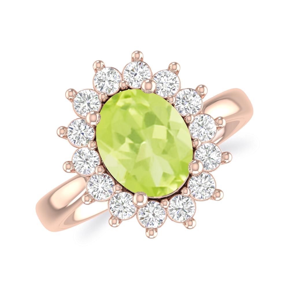 Rose Gold - Peridot