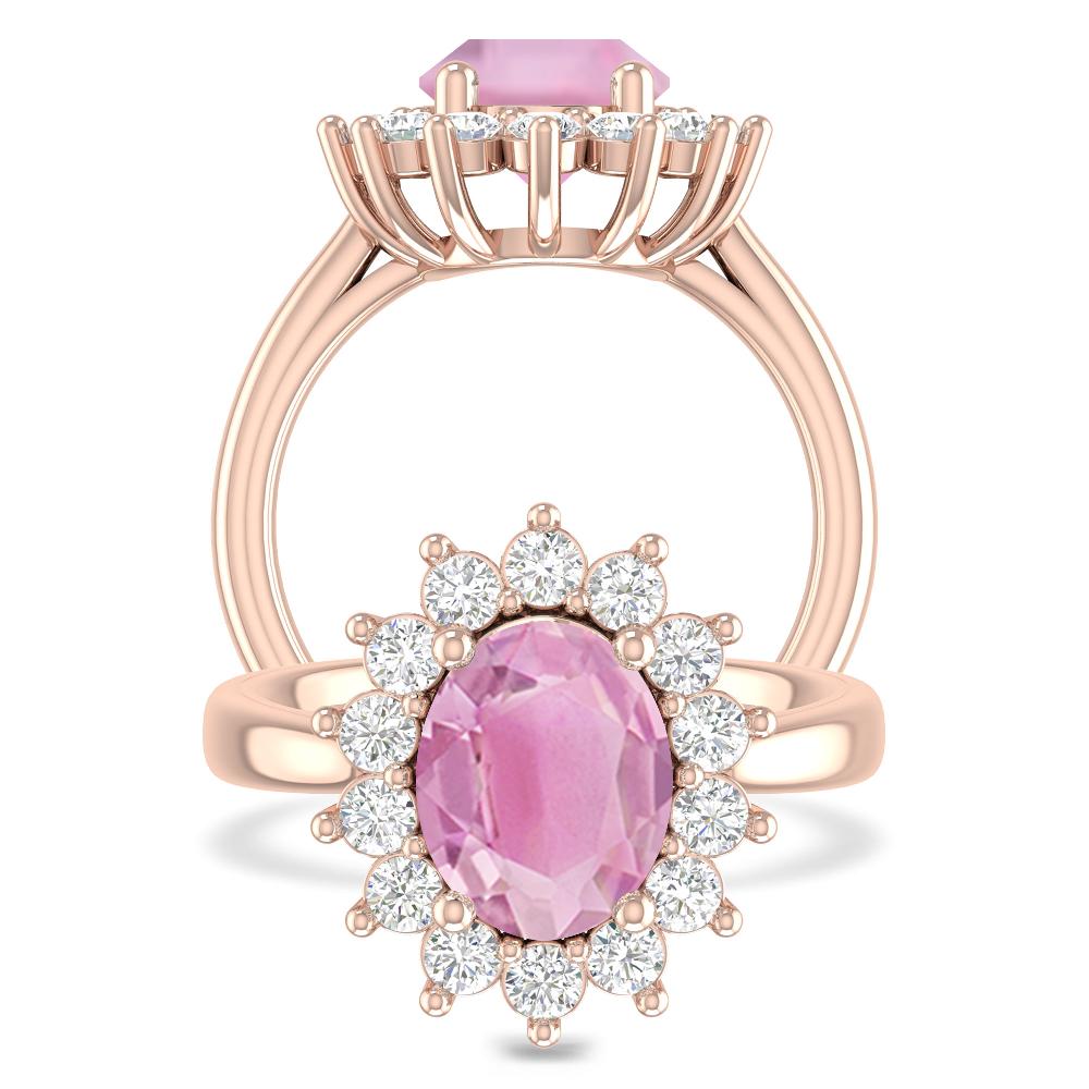 Rose Gold - Pink Tourmaline