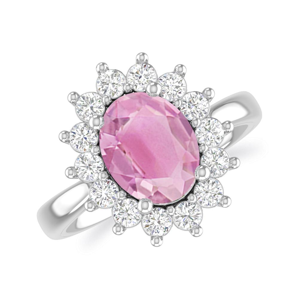 White Gold - Pink Tourmaline