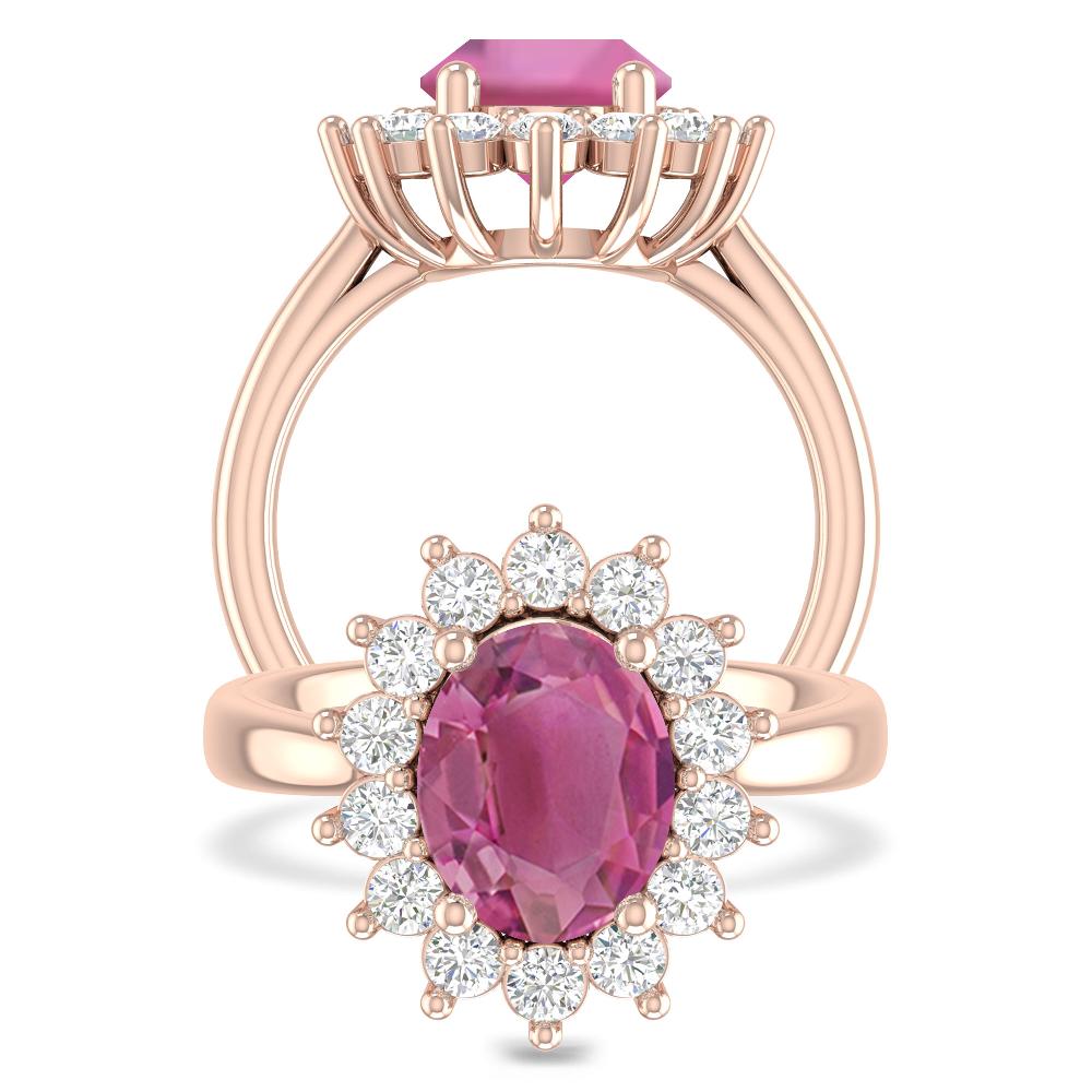 Rose Gold - Pink Tourmaline