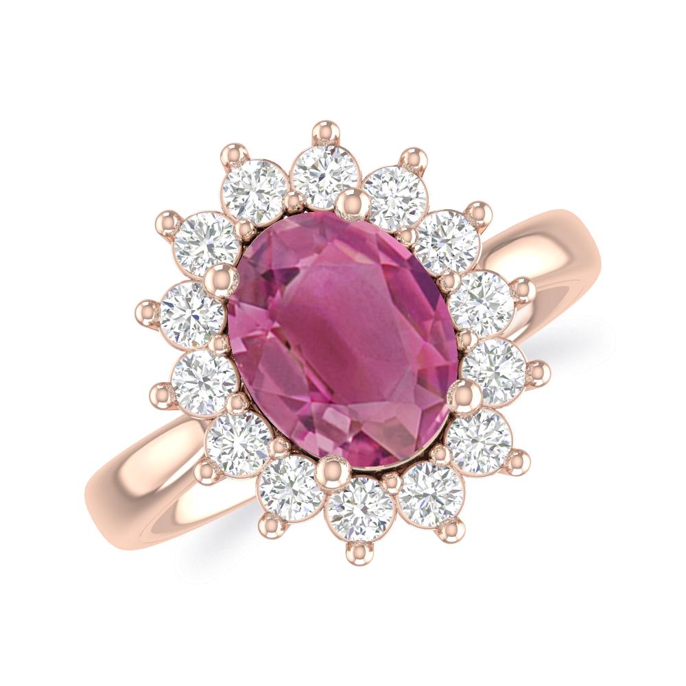 Rose Gold - Pink Tourmaline