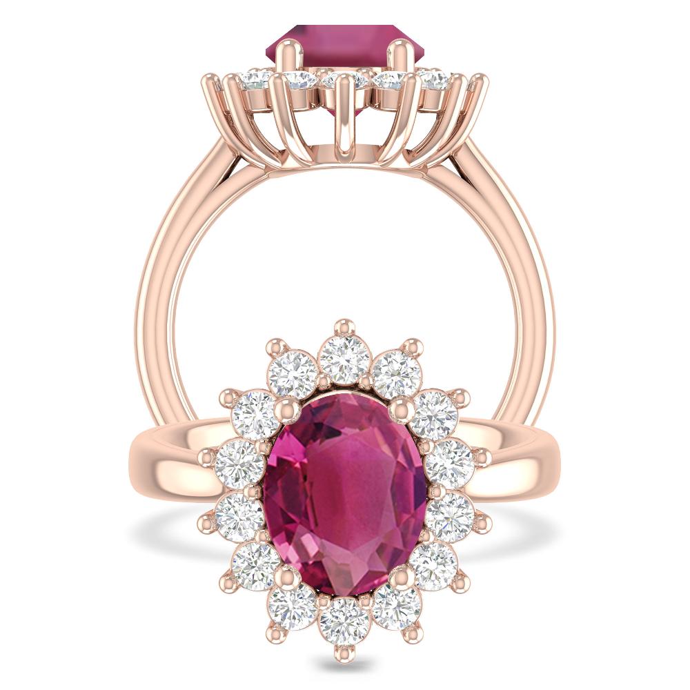 Rose Gold - Pink Tourmaline
