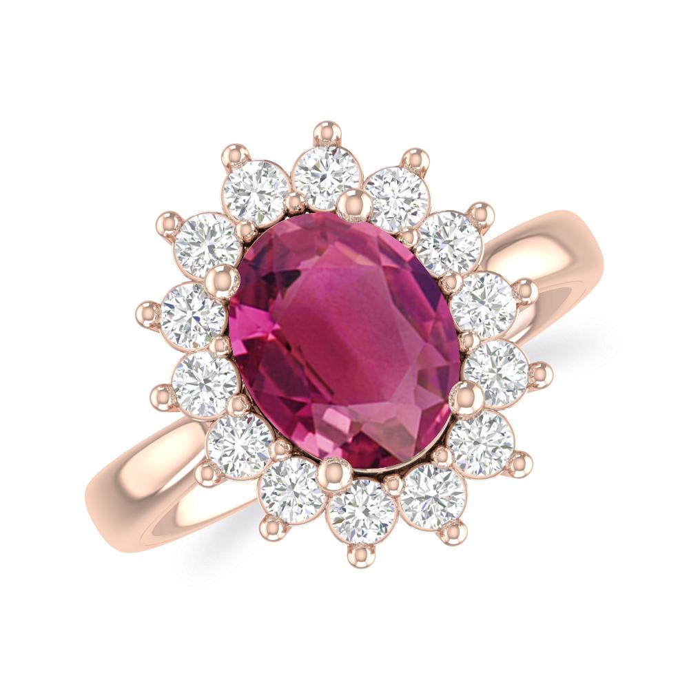 Rose Gold - Pink Tourmaline