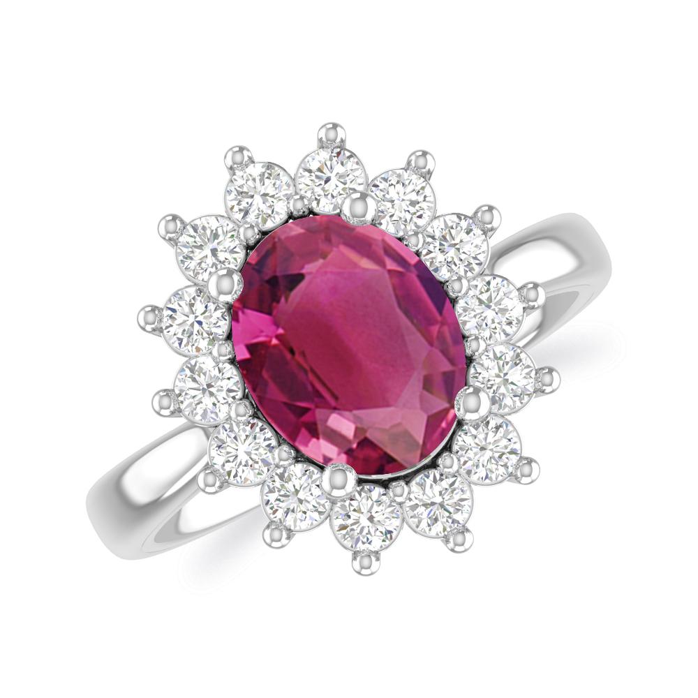 White Gold - Pink Tourmaline