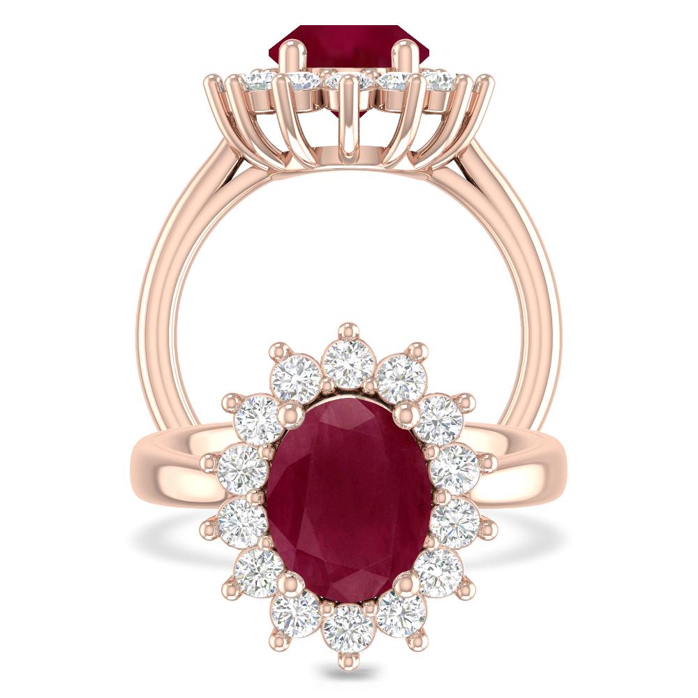 Rose Gold - Ruby