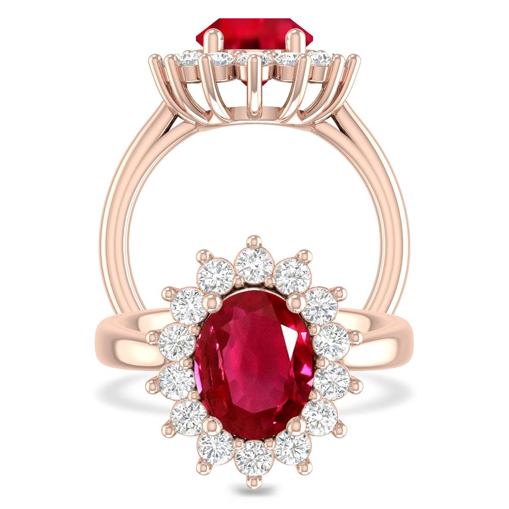 Rose Gold - Ruby