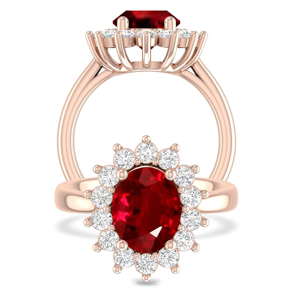 Rose Gold - Ruby