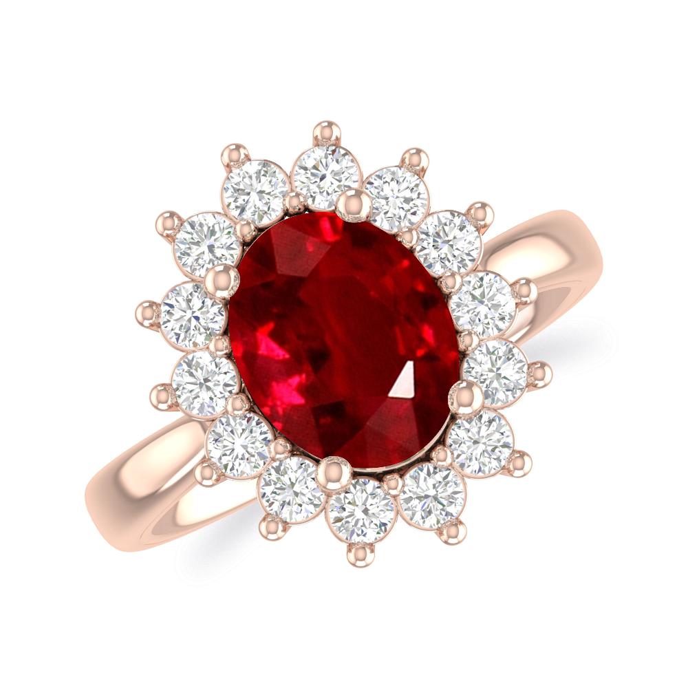 Rose Gold - Ruby