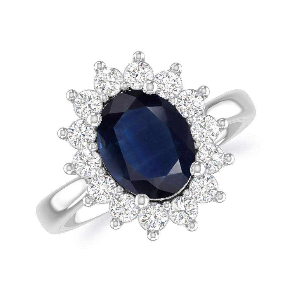 White Gold - Sapphire