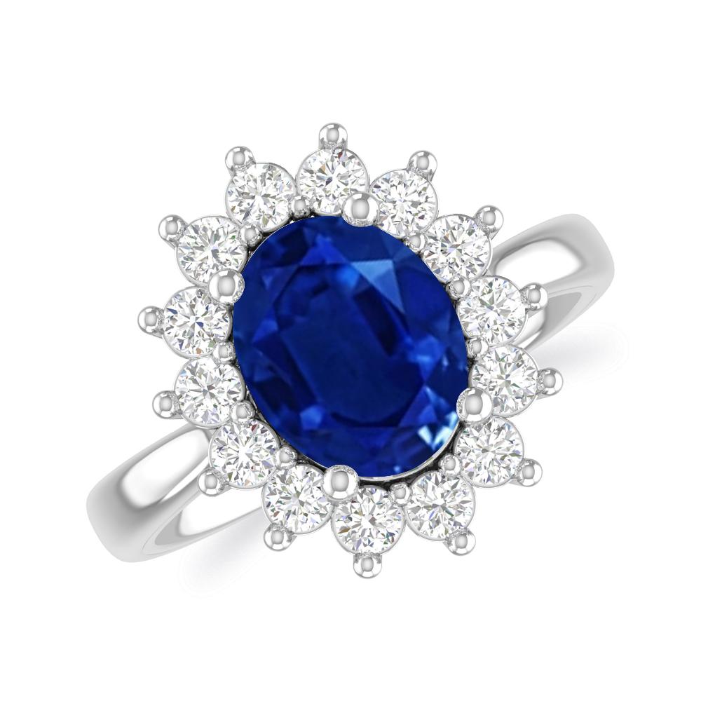 White Gold - Sapphire