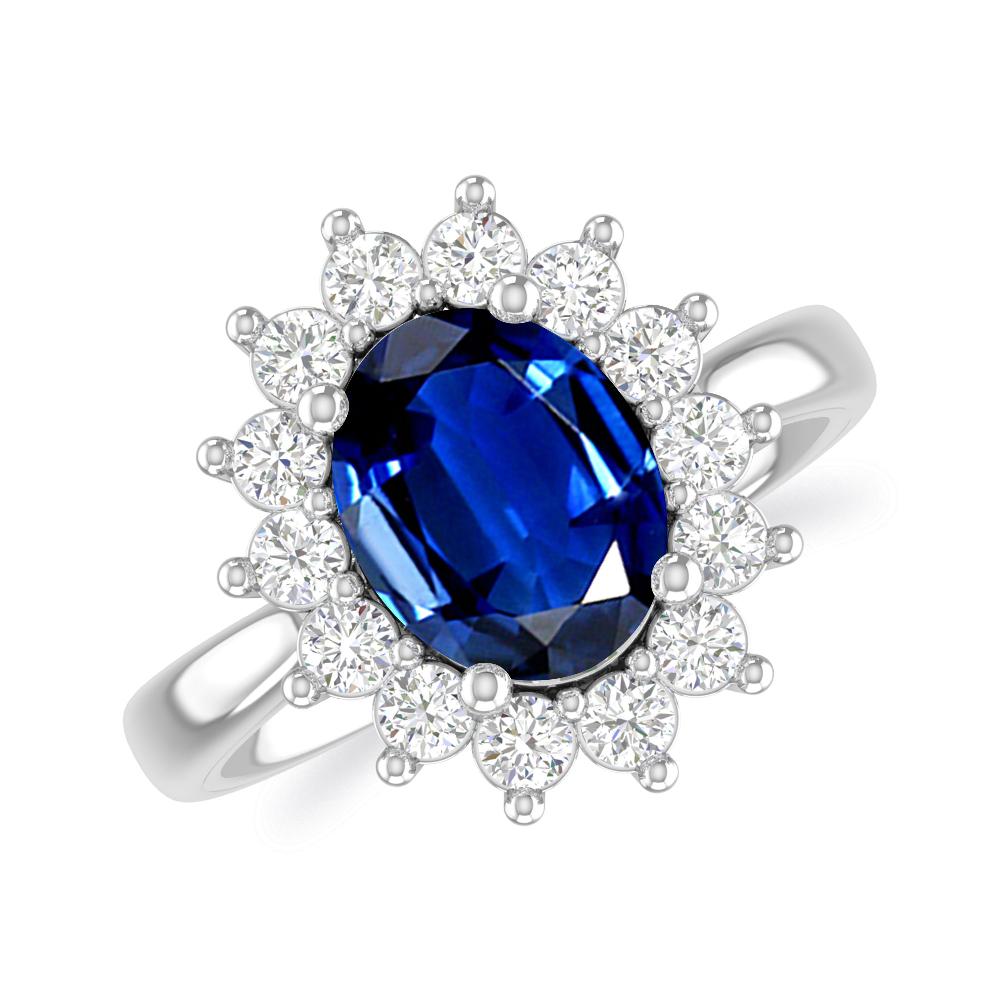 White Gold - Sapphire