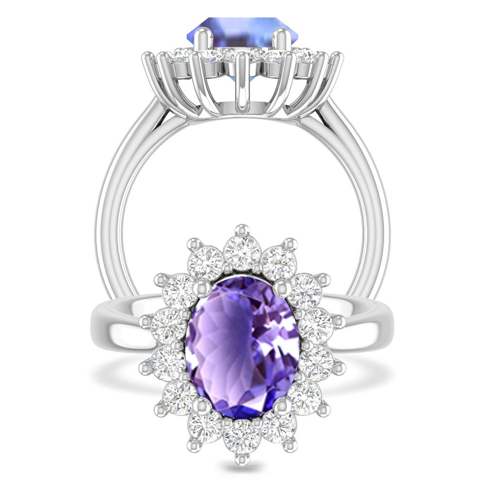 White Gold - Tanzanite