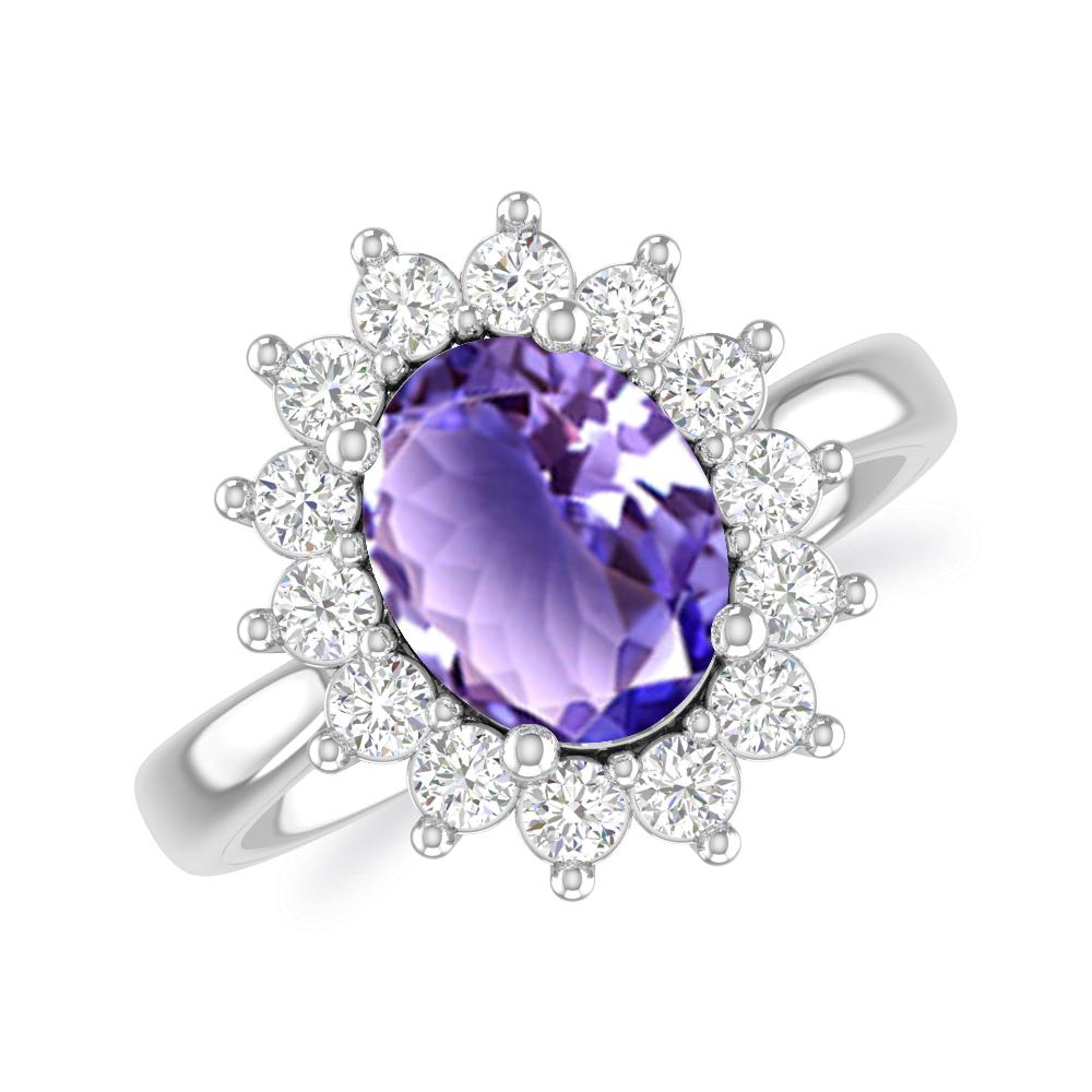 White Gold - Tanzanite