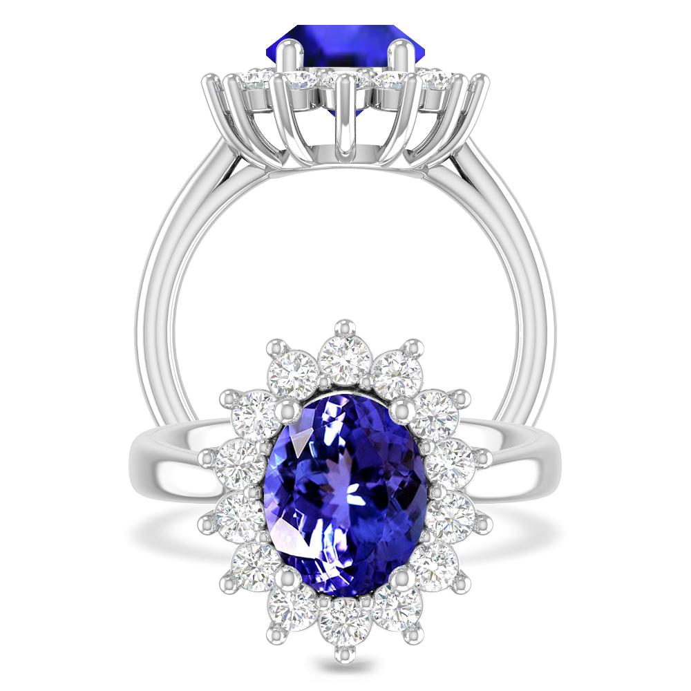 White Gold - Tanzanite