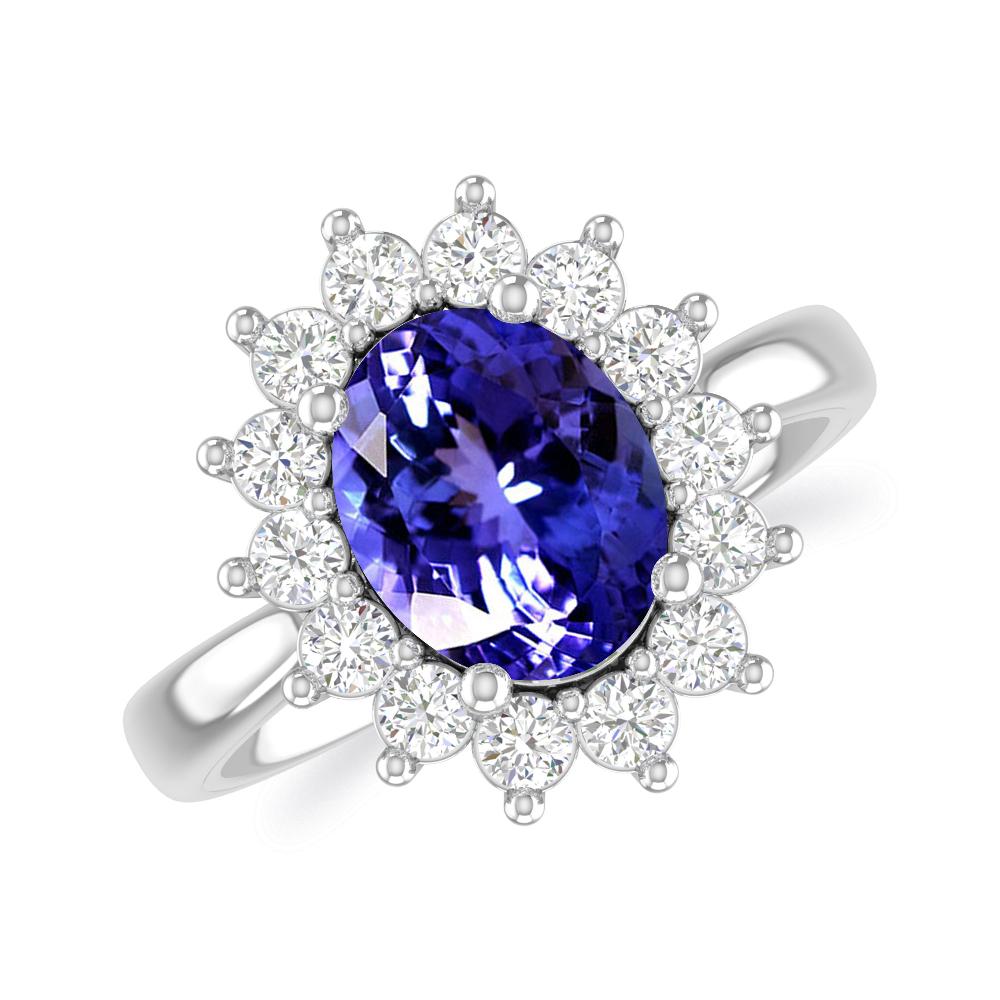 White Gold - Tanzanite