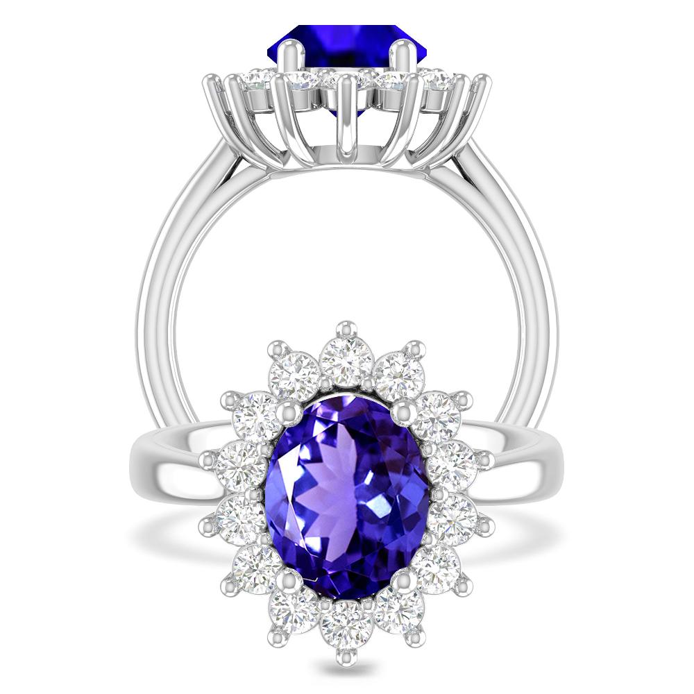 White Gold - Tanzanite