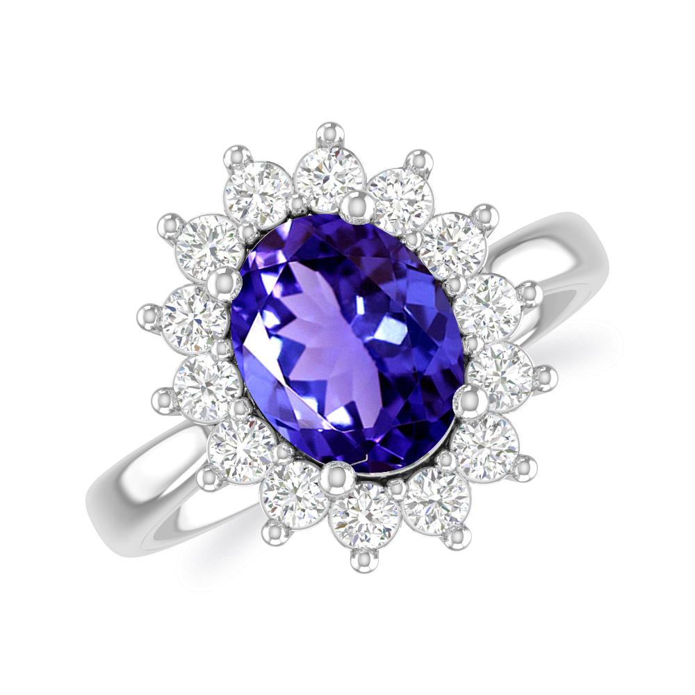 White Gold - Tanzanite