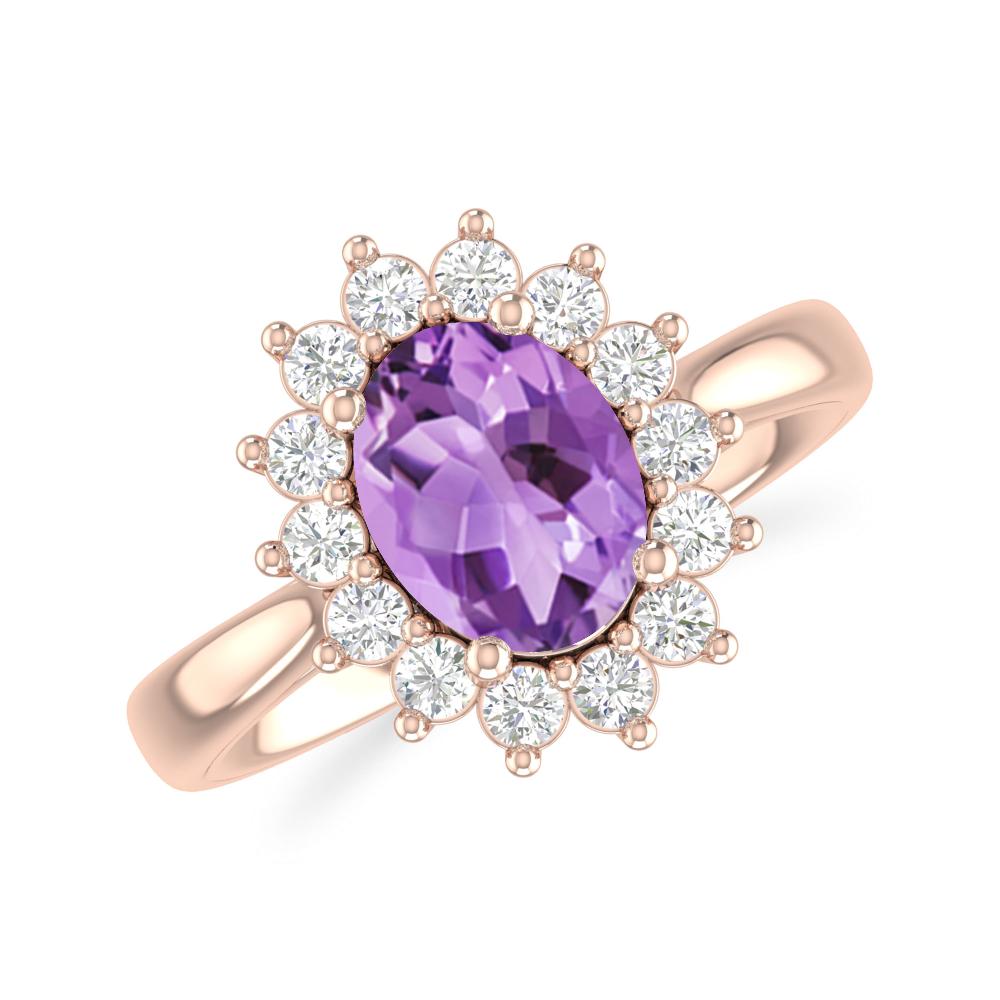 Rose Gold - Amethyst