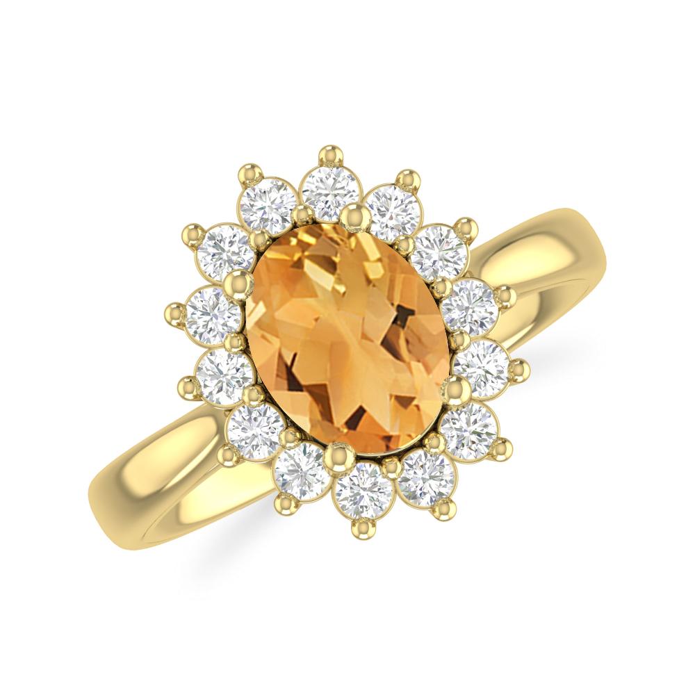 Yellow Gold - Citrine