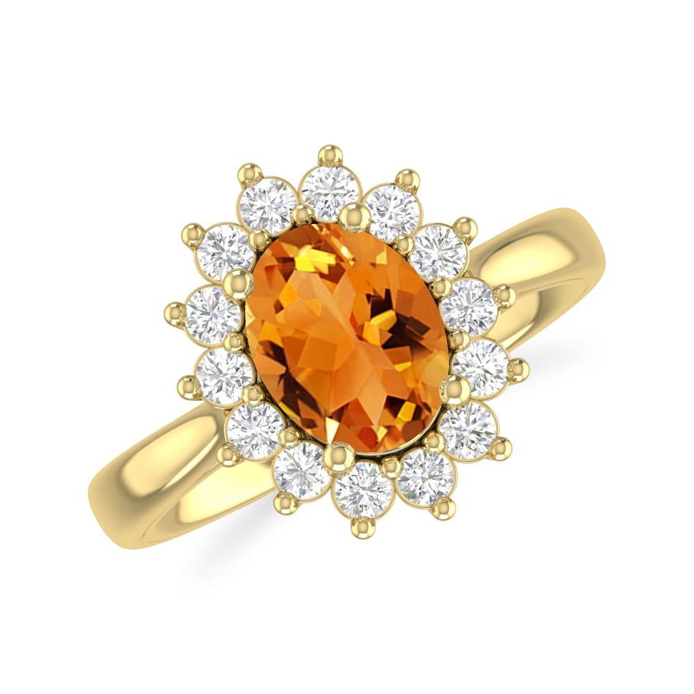 Yellow Gold - Citrine