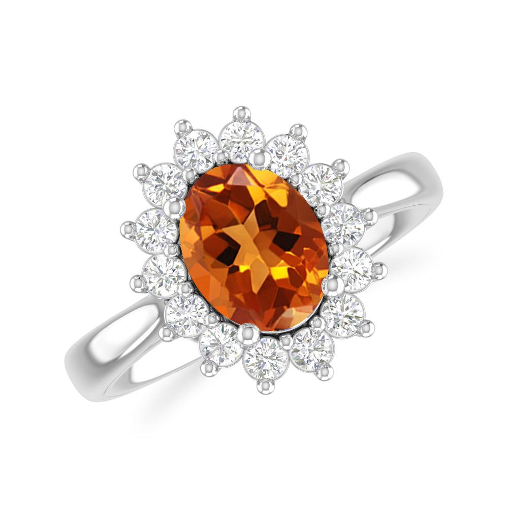 White Gold - Citrine