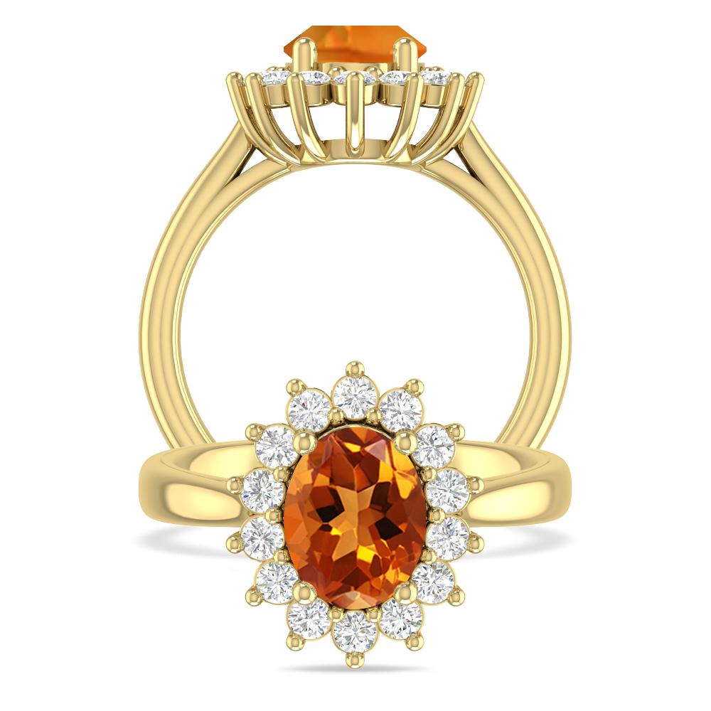 Yellow Gold - Citrine