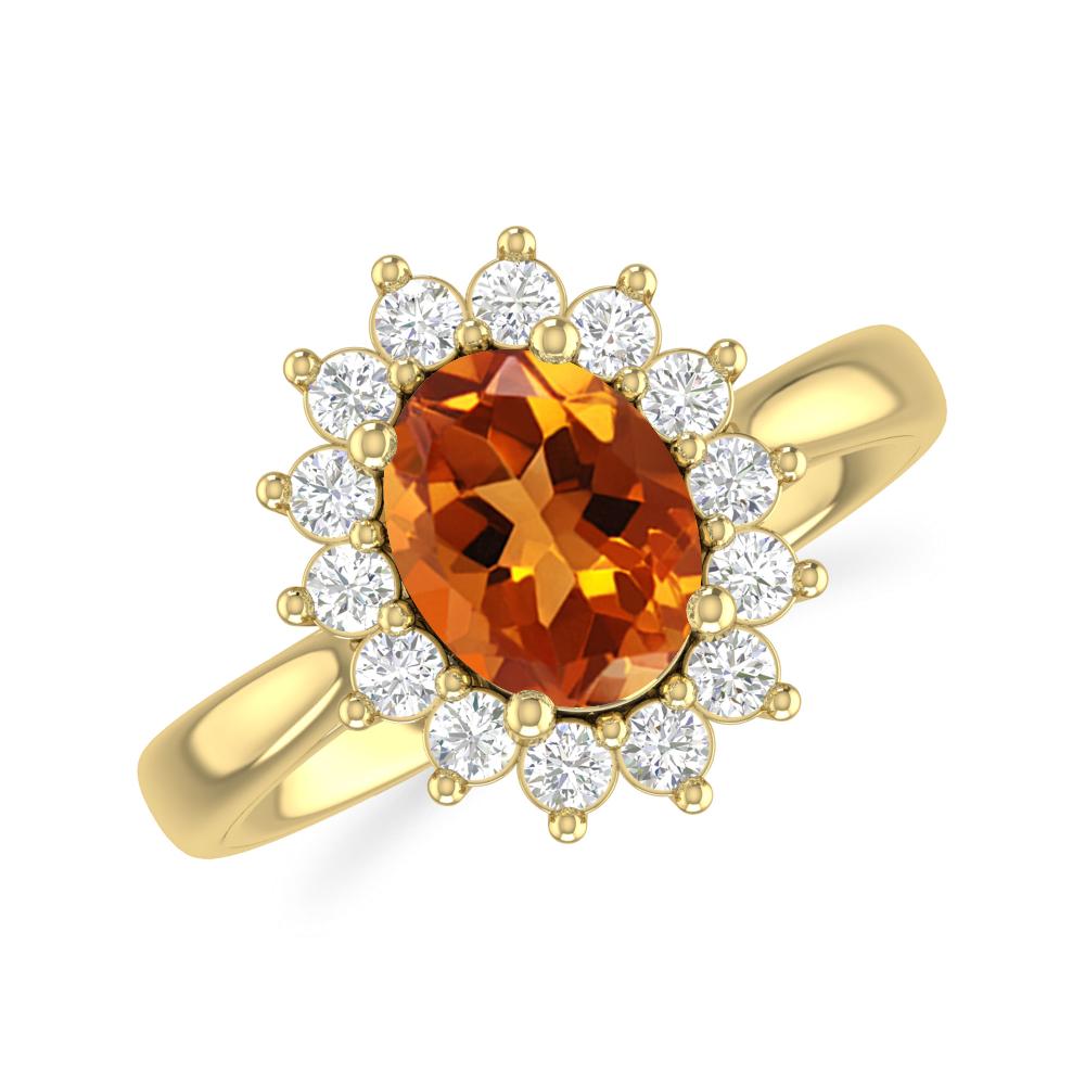 Yellow Gold - Citrine