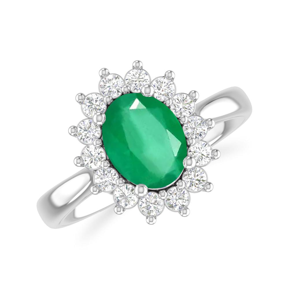 White Gold - Emerald
