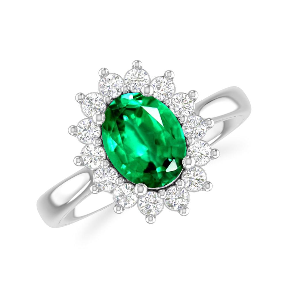 White Gold - Emerald