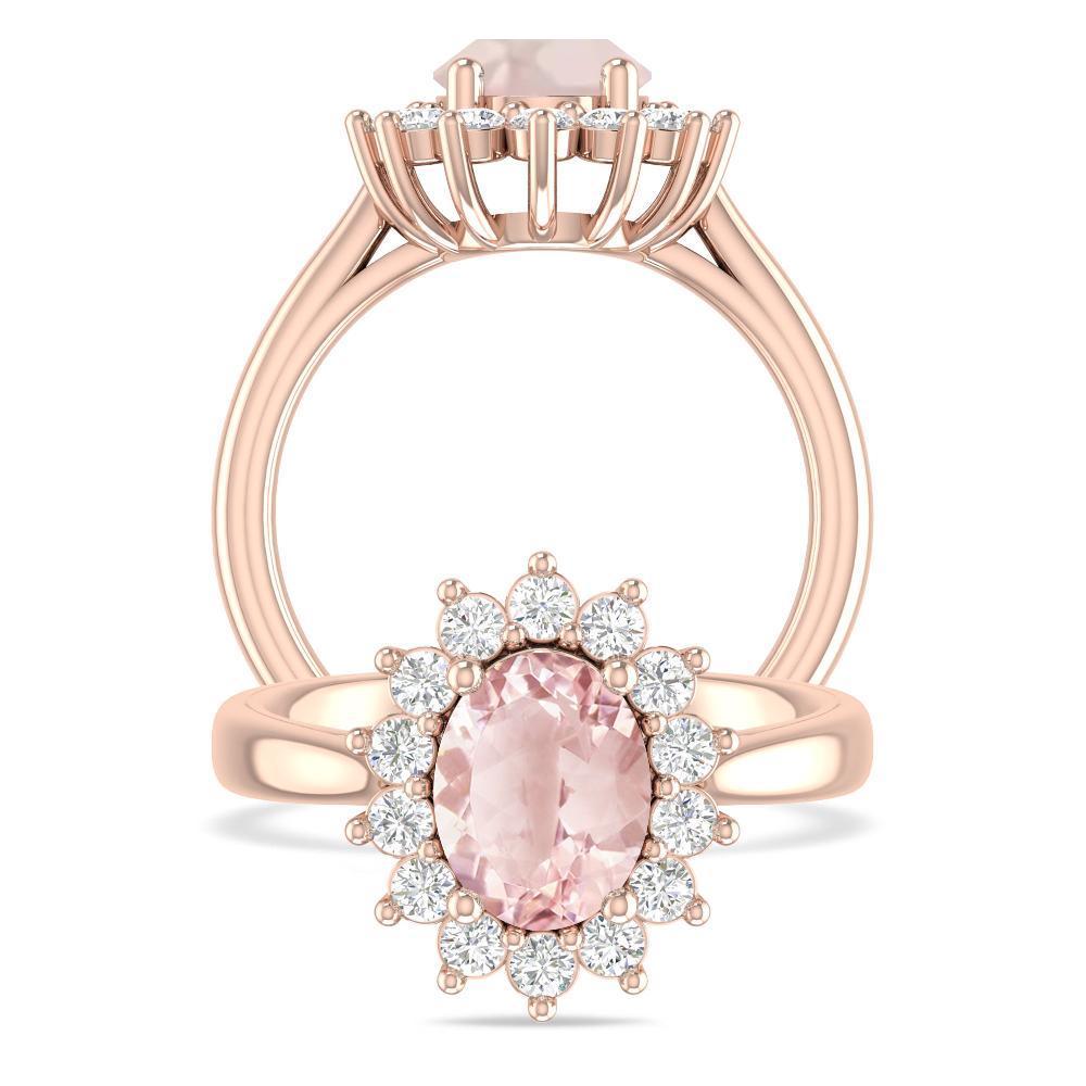 Rose Gold - Morganite