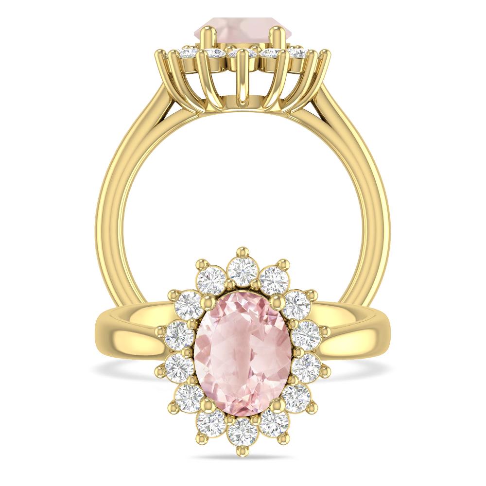 Yellow Gold - Morganite